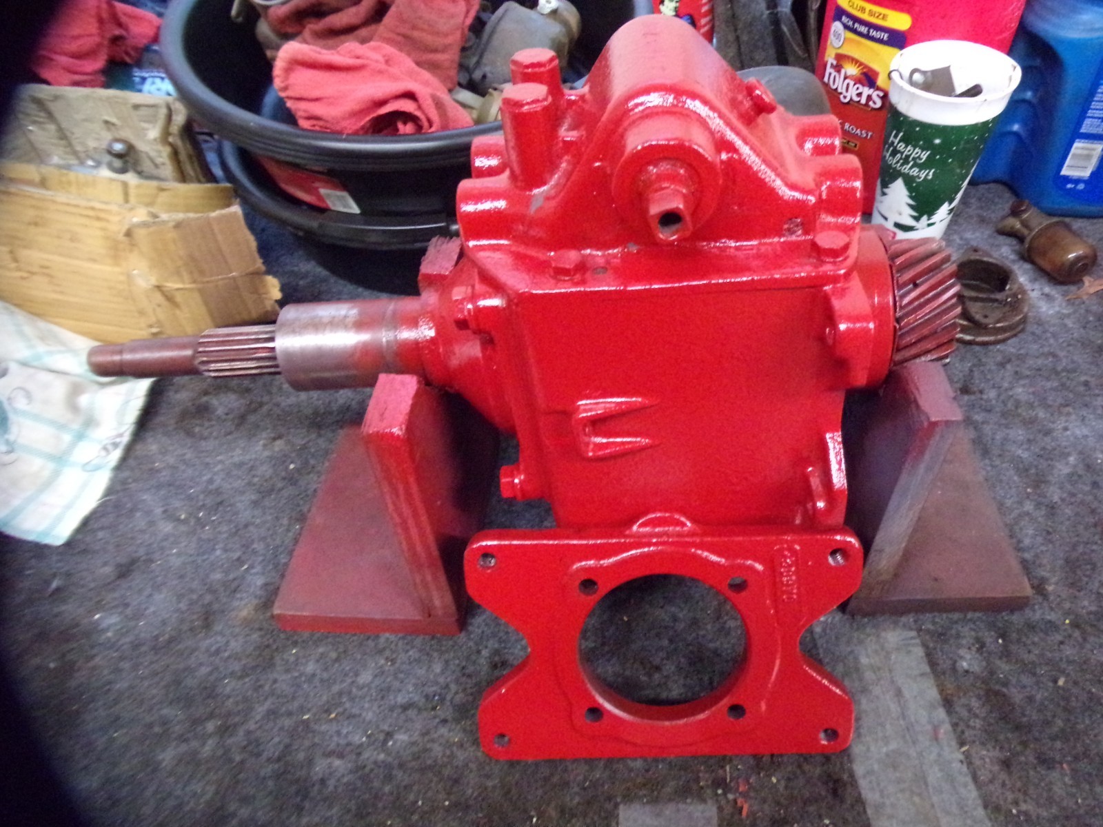 SHERMAN TRANSMISSION HI LO STEP UP + STEP DOWN FORD 8N 10 SPLINE