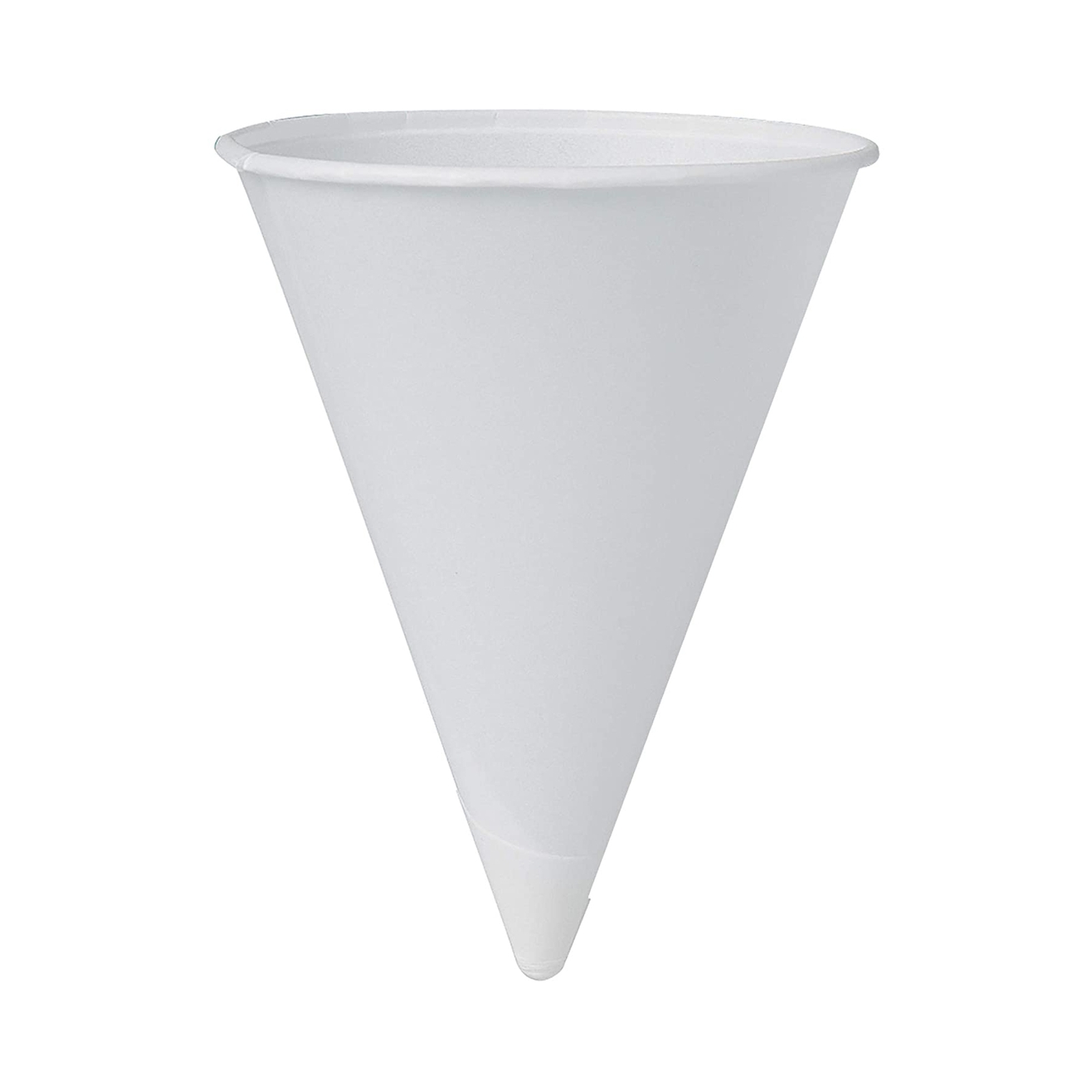 Bare Disposable Paper Cone Cup White Paper 4 oz. 200 Ct 4R-2050