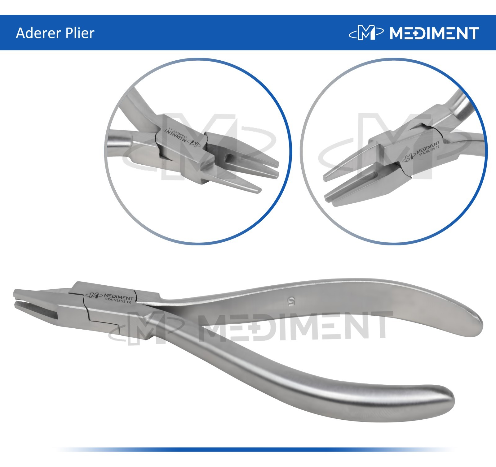 Dental Utility Forming Ortho Pliers Orthodontic Dental Instruments CE Set of 5