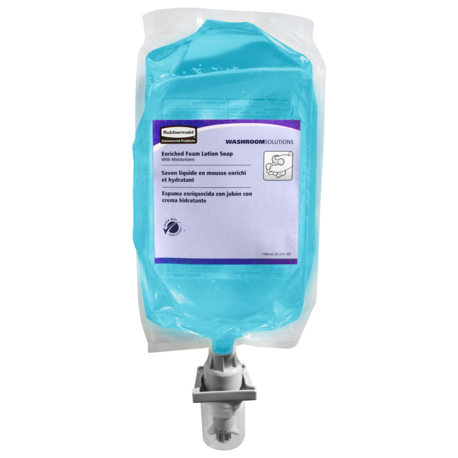 Rubbermaid Moisturizing Foam Hand Soap Refill 37.2 Fl Oz Green Seal Certified