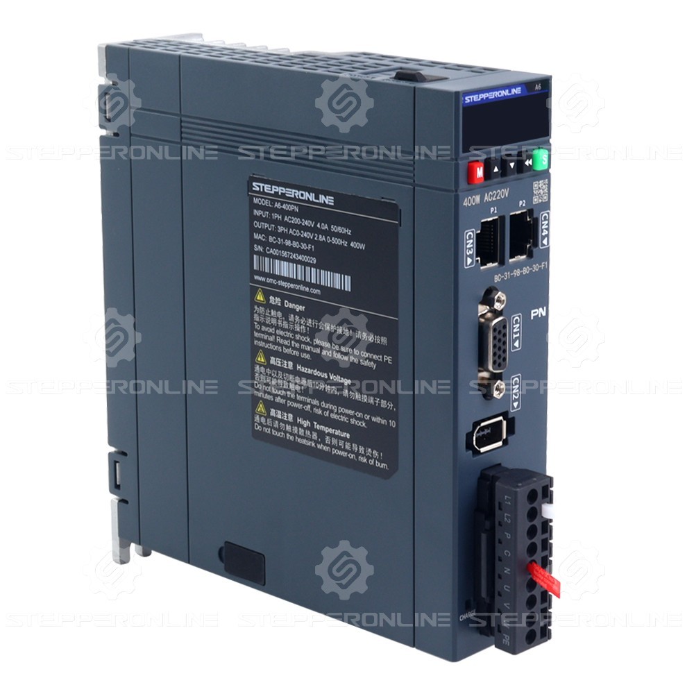 STEPPERONLINE PROFINET 750W 1000W AC Servo Motor Kit 3000rpm 17-Bit Encoder IP67