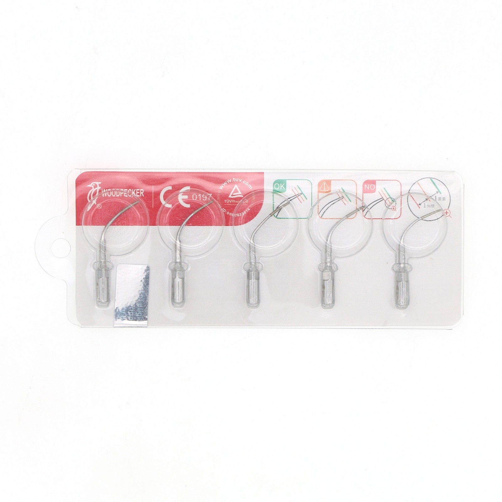 Woodpecker Dental Ultrasonic Scaler Periodontal Tips P1 P3 P3D P4 fit EMS UDS