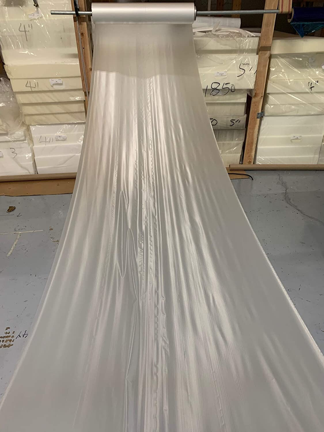 Cushion Wrap Silk Film 730 Y x 54″ Wide : Easily Wrap & Install Foam into Cover