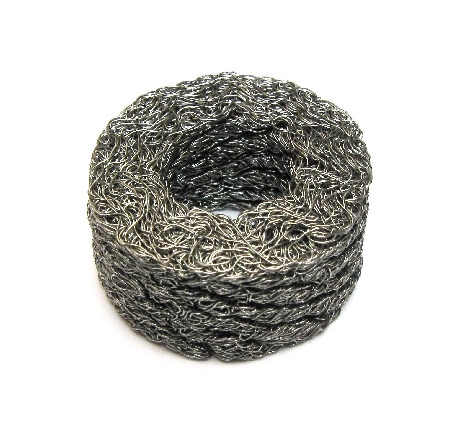 Vibration Damping Bushing, Stainless Steel Wire Mesh, 0.95″ ID X 1.72″ OD, Qty 4