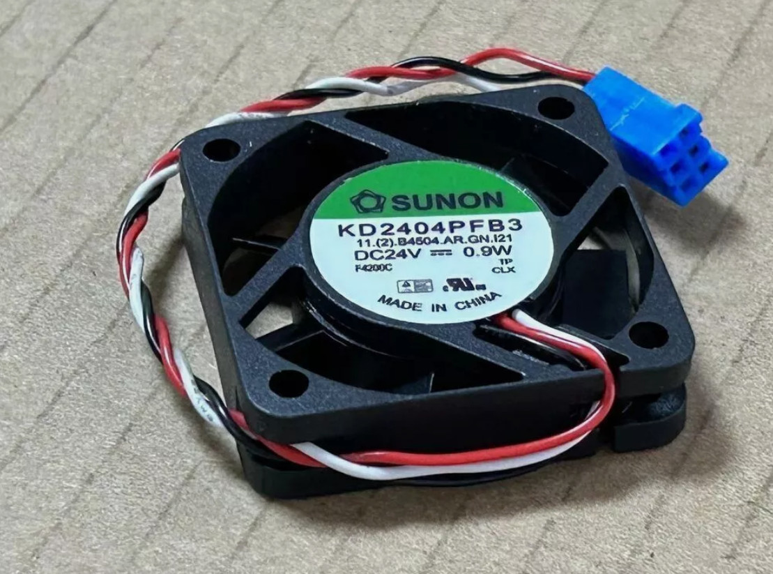 SUNON KD2404PFB3 24V 0.9W 4CM 4010 3-wire alarm signal inverter fan