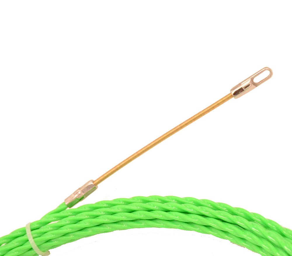 Fish Tape Electrical Wire Threader Puller Fastener Tool 33 FT(10M) Large