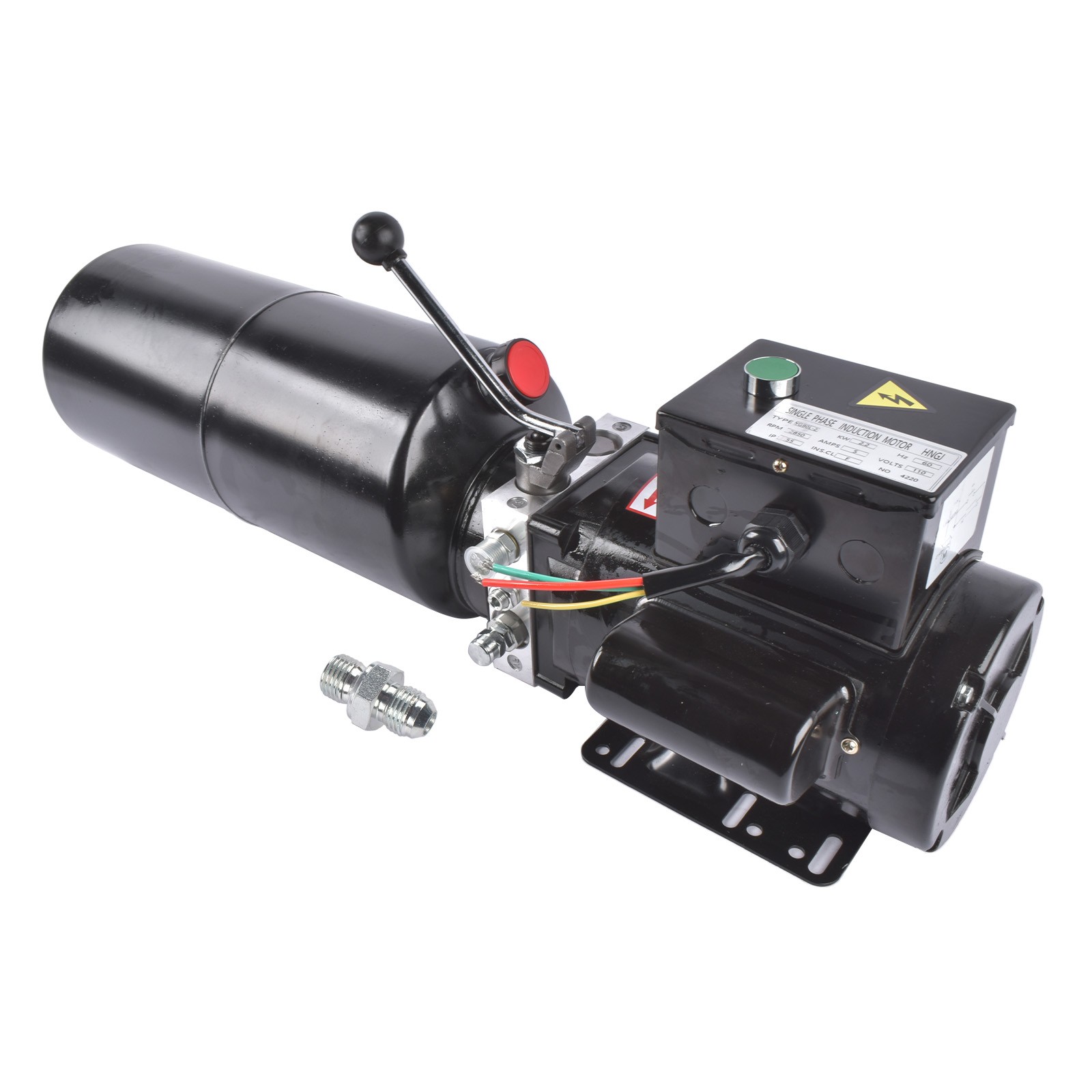 110V Car Lift Hydraulic Power Unit 2.5 Gal /10 Qt Auto Lifts Post Hydraulic Pump