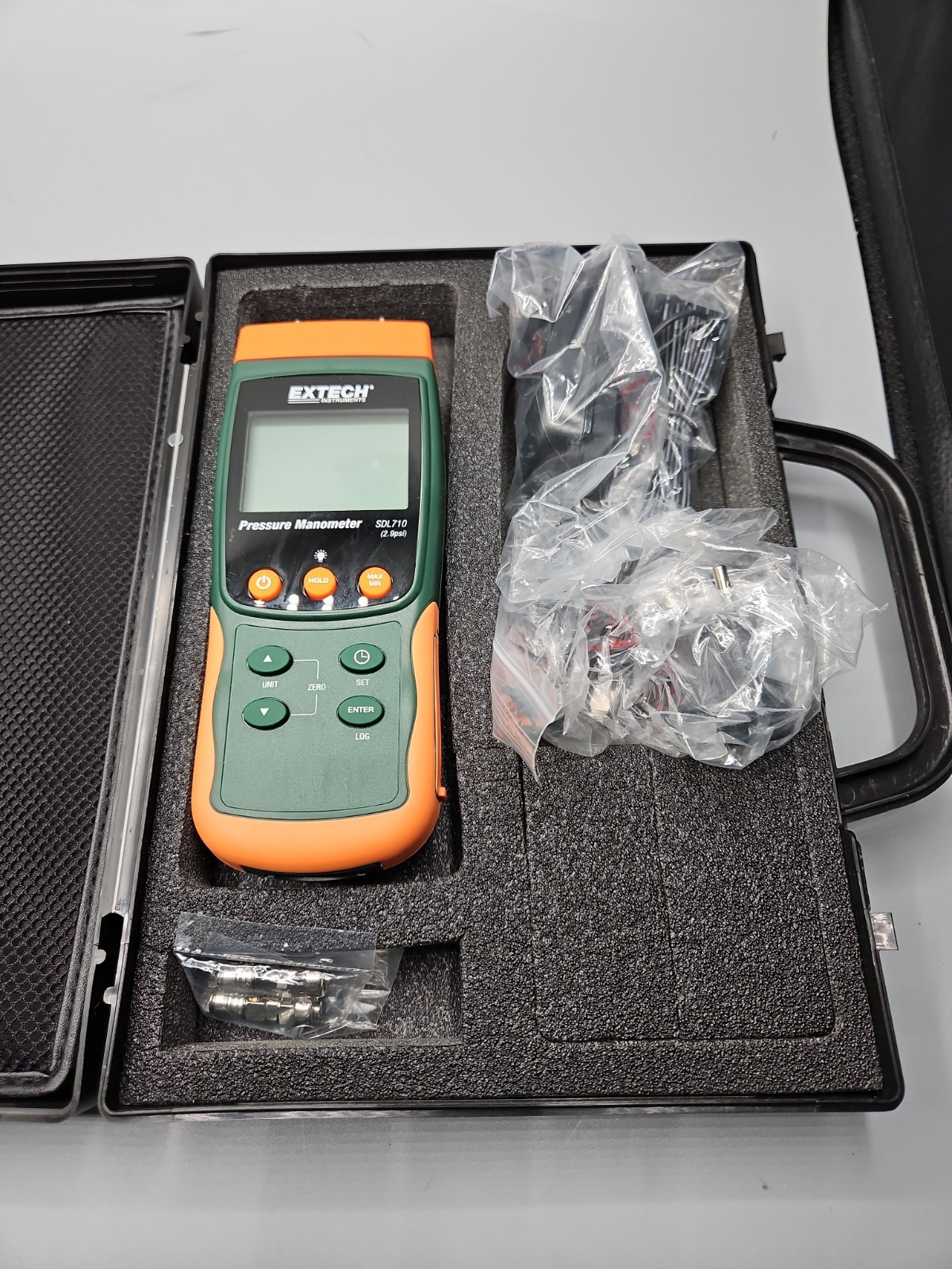 Extech SDL710 Heavy Duty Differential Pressure Manometer 2.9psi