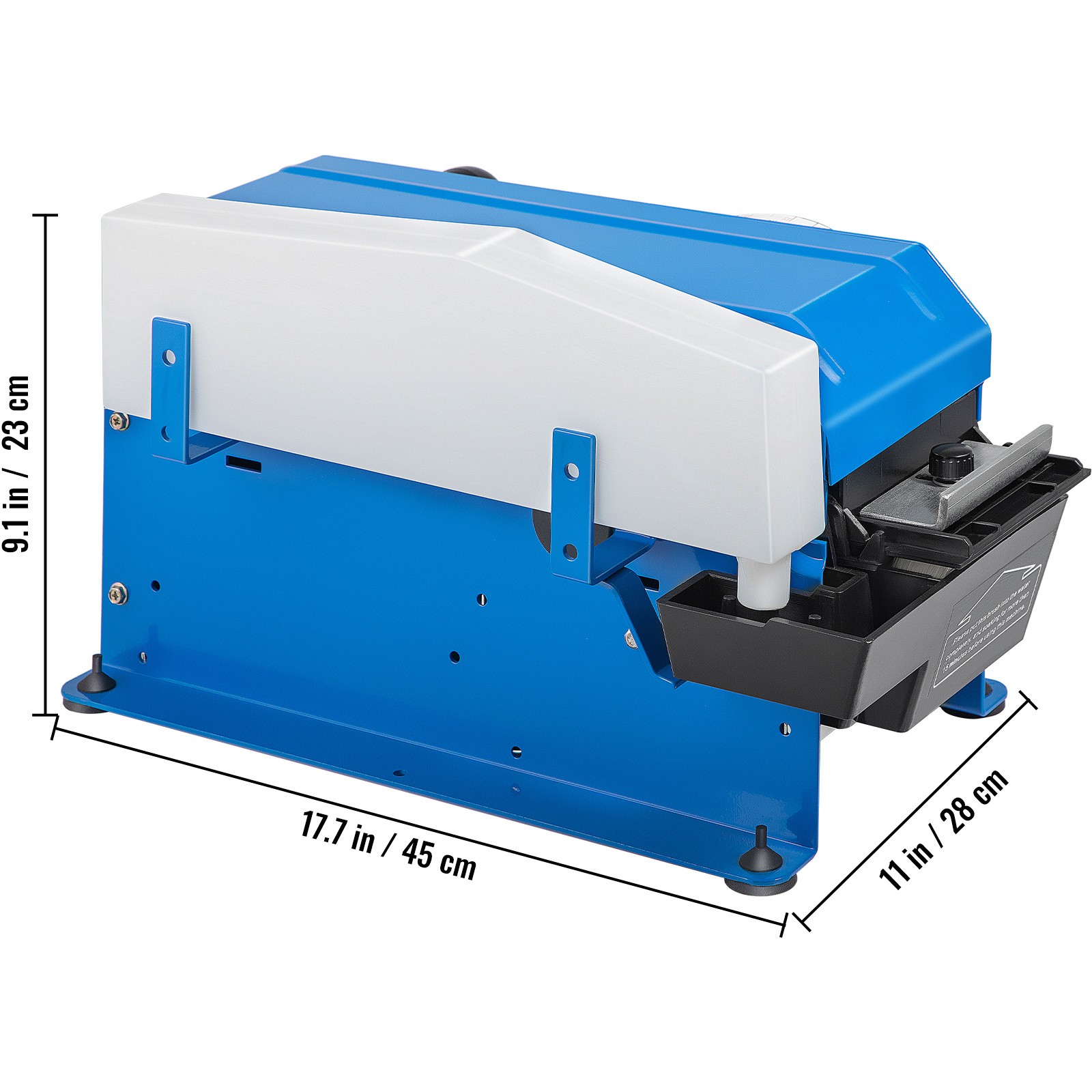 VEVOR Semi-Automatic Water Tape Dispenser Gum FX-800 Carbon Steel Adjustable