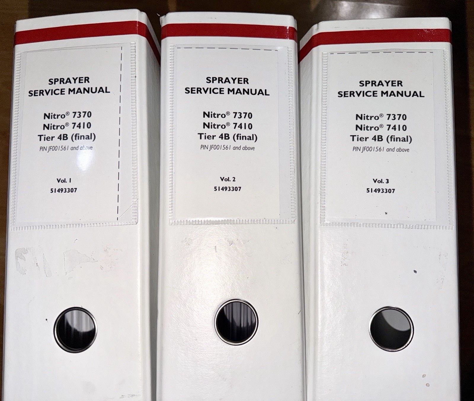 Case IH NITRO 7370 & 7410 Sprayer Genuine Service Repair Manual Set Miller OEM