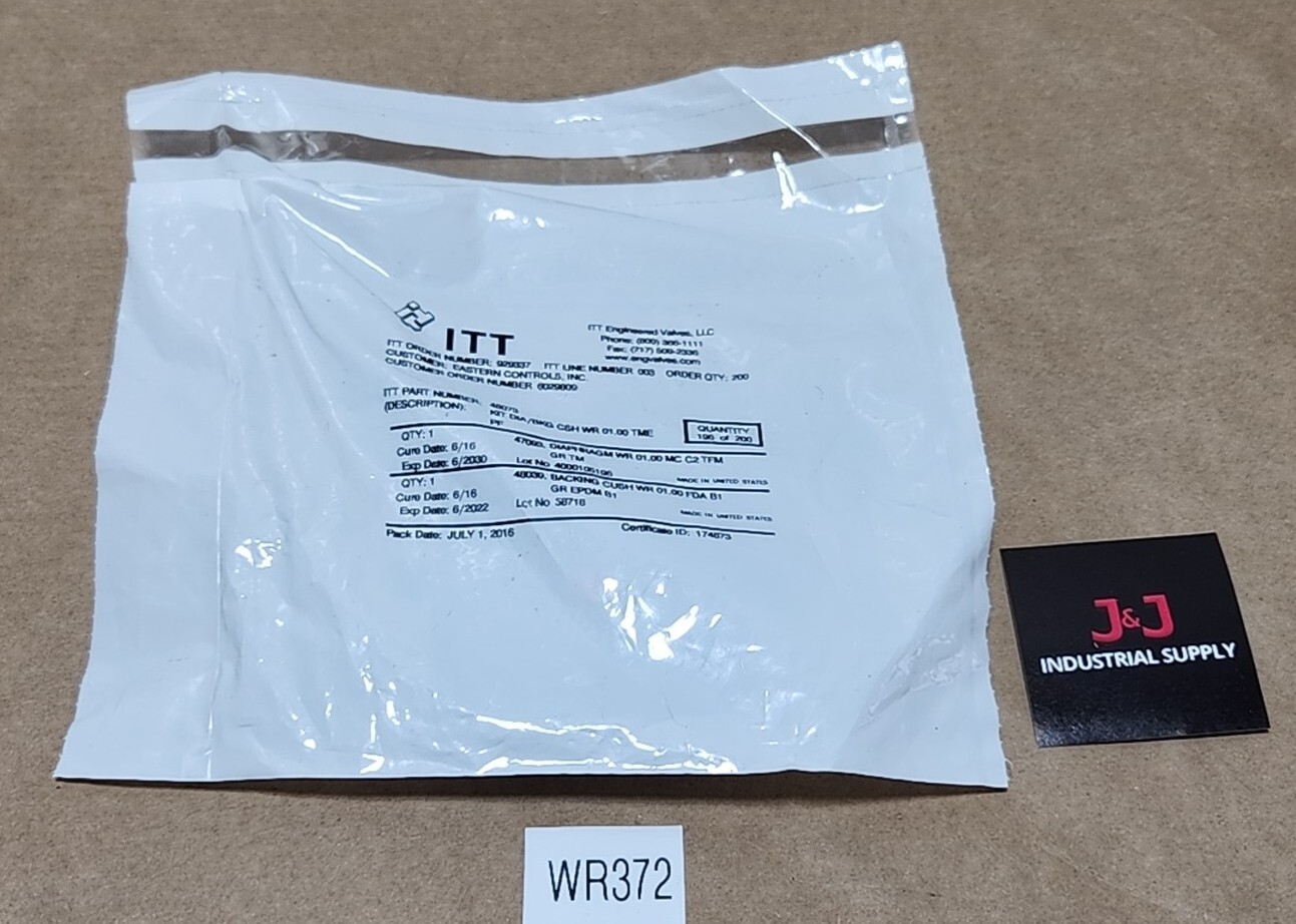 *FACTORY SEALED* ITT 48073 Diaphragm Replacement 1″ 47093 48039 + Warranty!