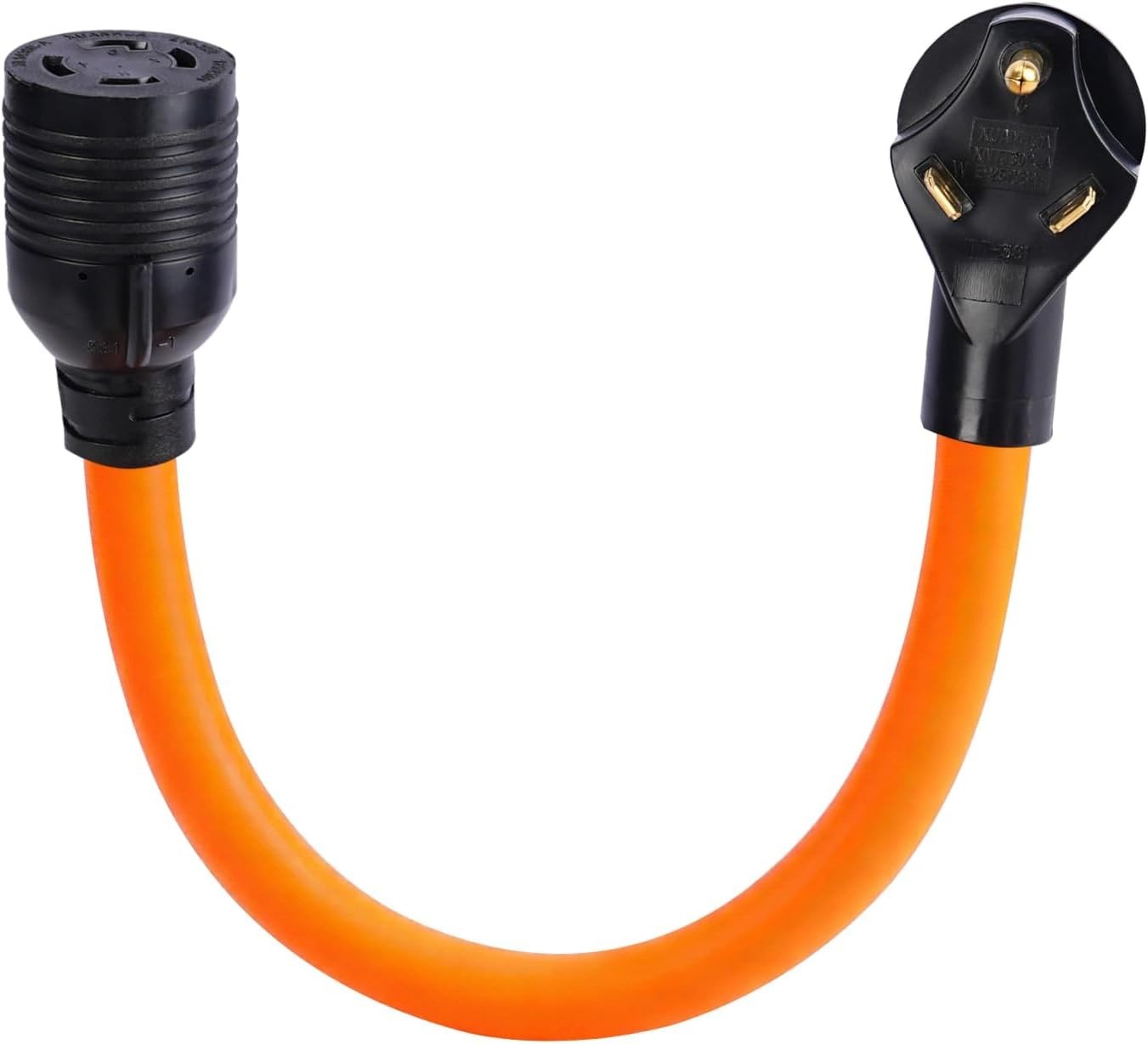 PLIS TT-30P to L14-30R Heavy Duty Generator Adapter,10Awg*3C Generator Plug Adap