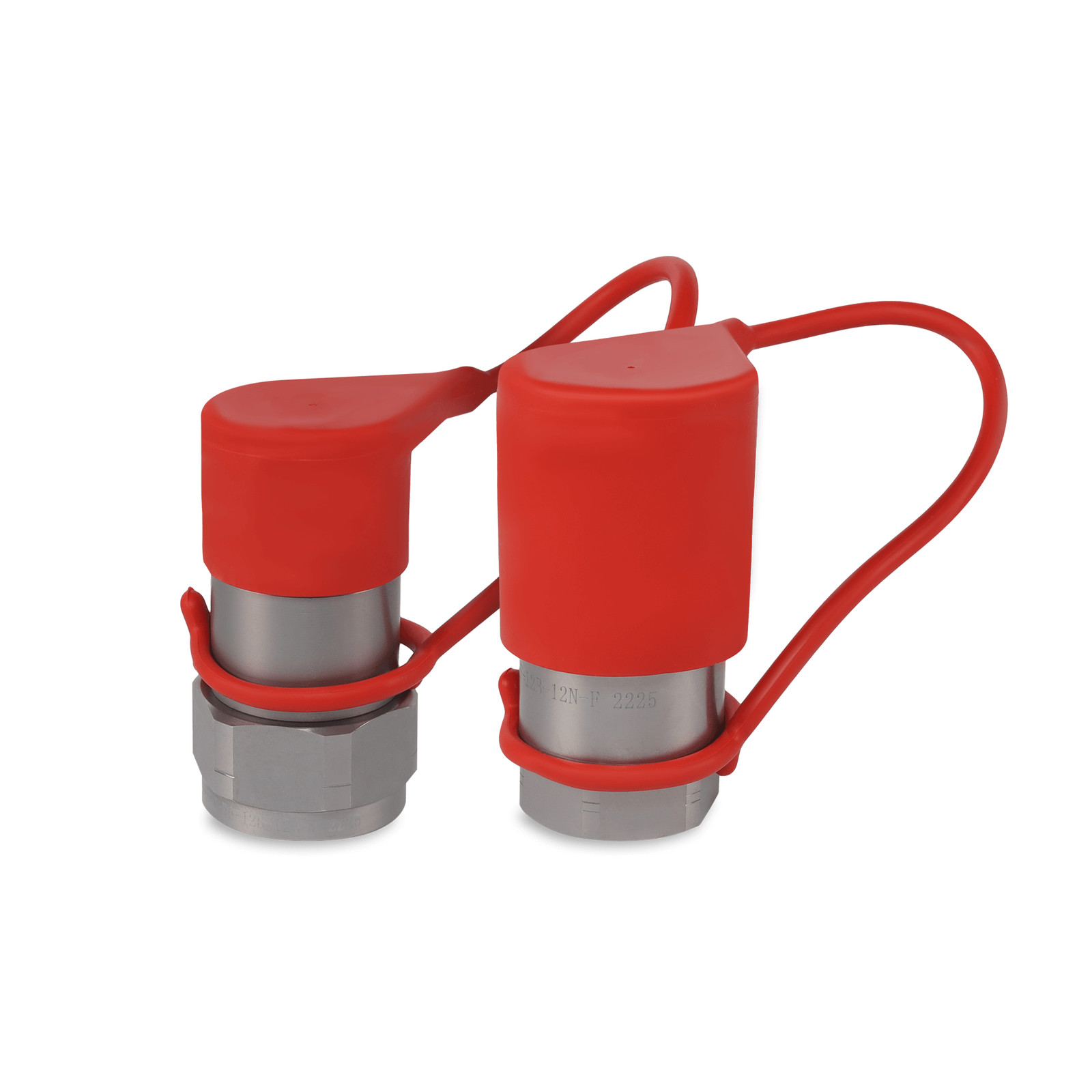 3/4″ Flat Face Hydraulic Quick Couplers Set – 3/4″ NPT Thread