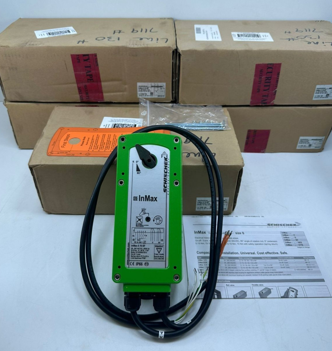 SCHISCHEK InMax-5.10-SF 1/4 TURN ACTUATOR 5/10 Nm