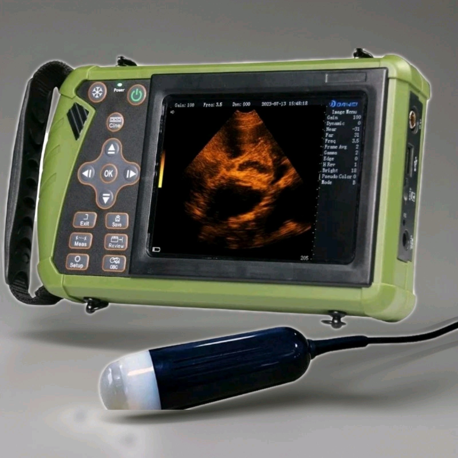 NEW Dawelanimed Portable Veterinary Ultra Sound Scanner for Pig, Dog, Sheep,…