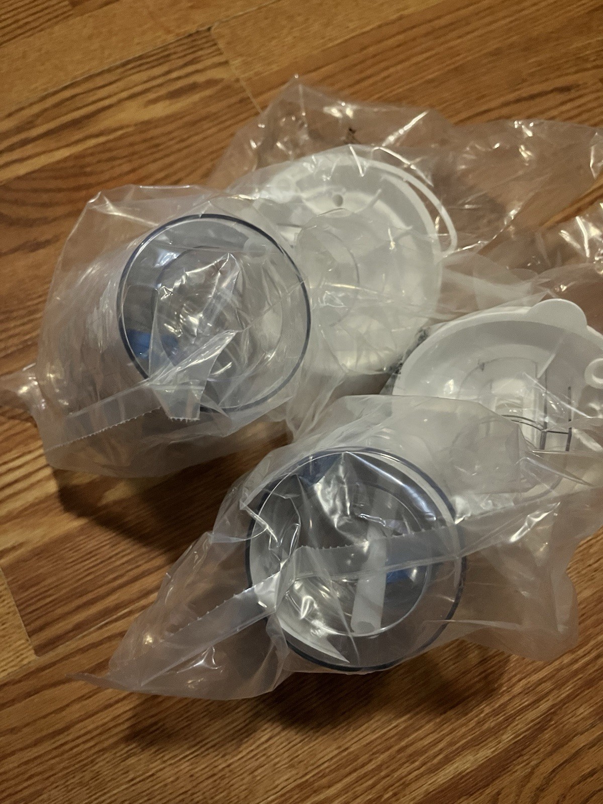 2 NEW DeVilbiss 800ml Suction Canister Kits with Filter and Tubing 7305D-633