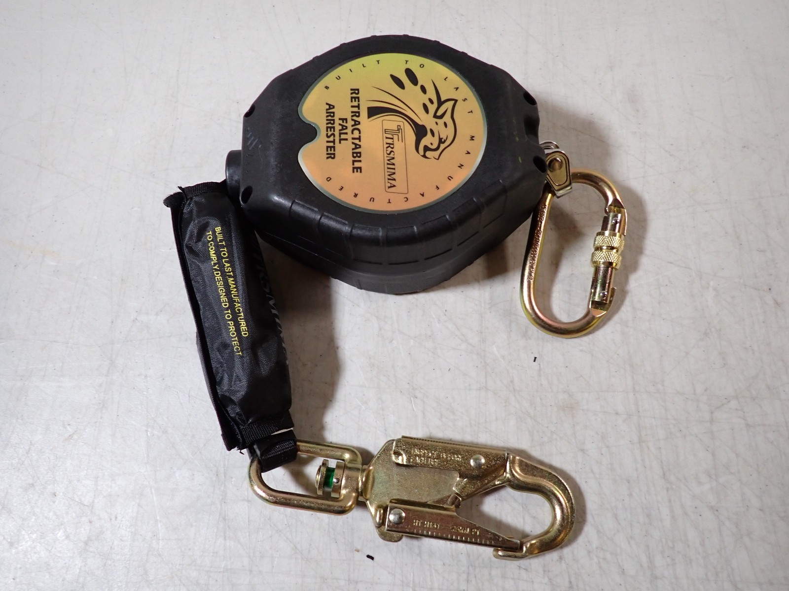 Fall Protection Arrester Retractable Lanyard 10FT Construction Self-Retracting