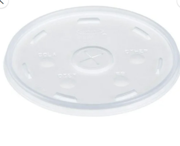 Dart Cold Cup Translucent Plastic Lids Fits 32 Ounce Foam Cups (1000 Count)