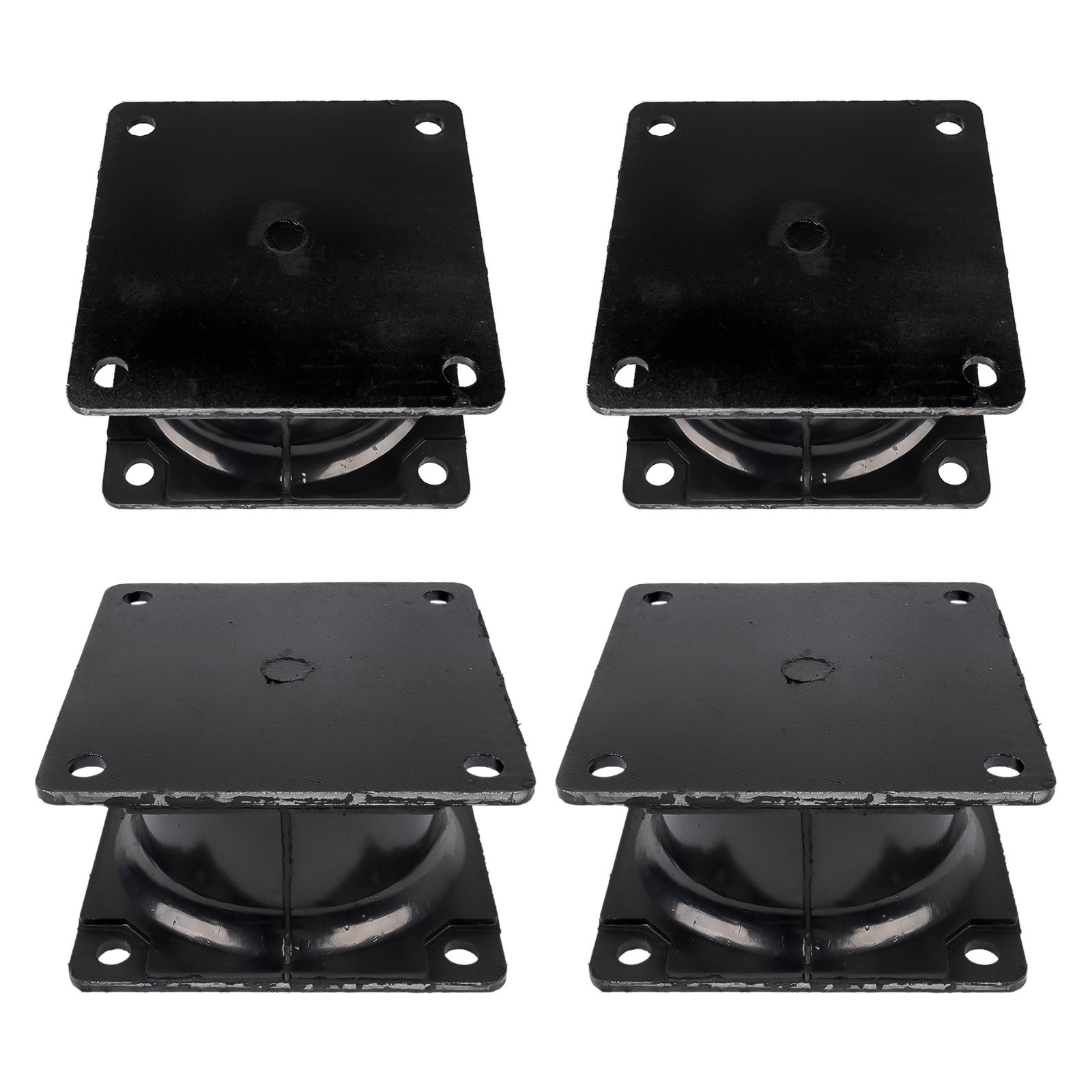 4Pcs Vibratory Plate Compactor Rubber Isolator Shock Mount for Stanley HS6000