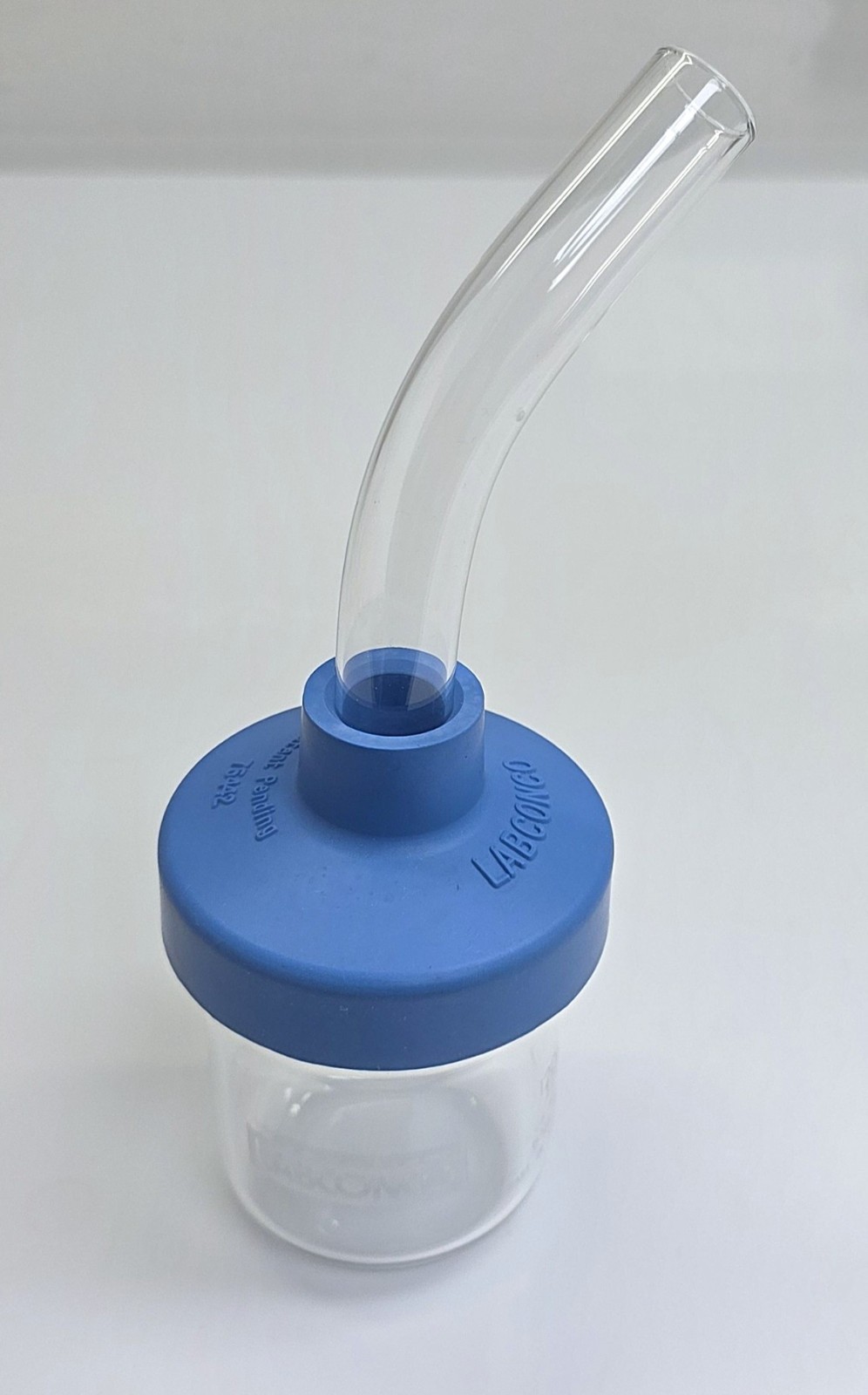 Labconco 120ml Complete Fast Freeze Flask w/ 3/4 TOP GLASS 45° Adapter