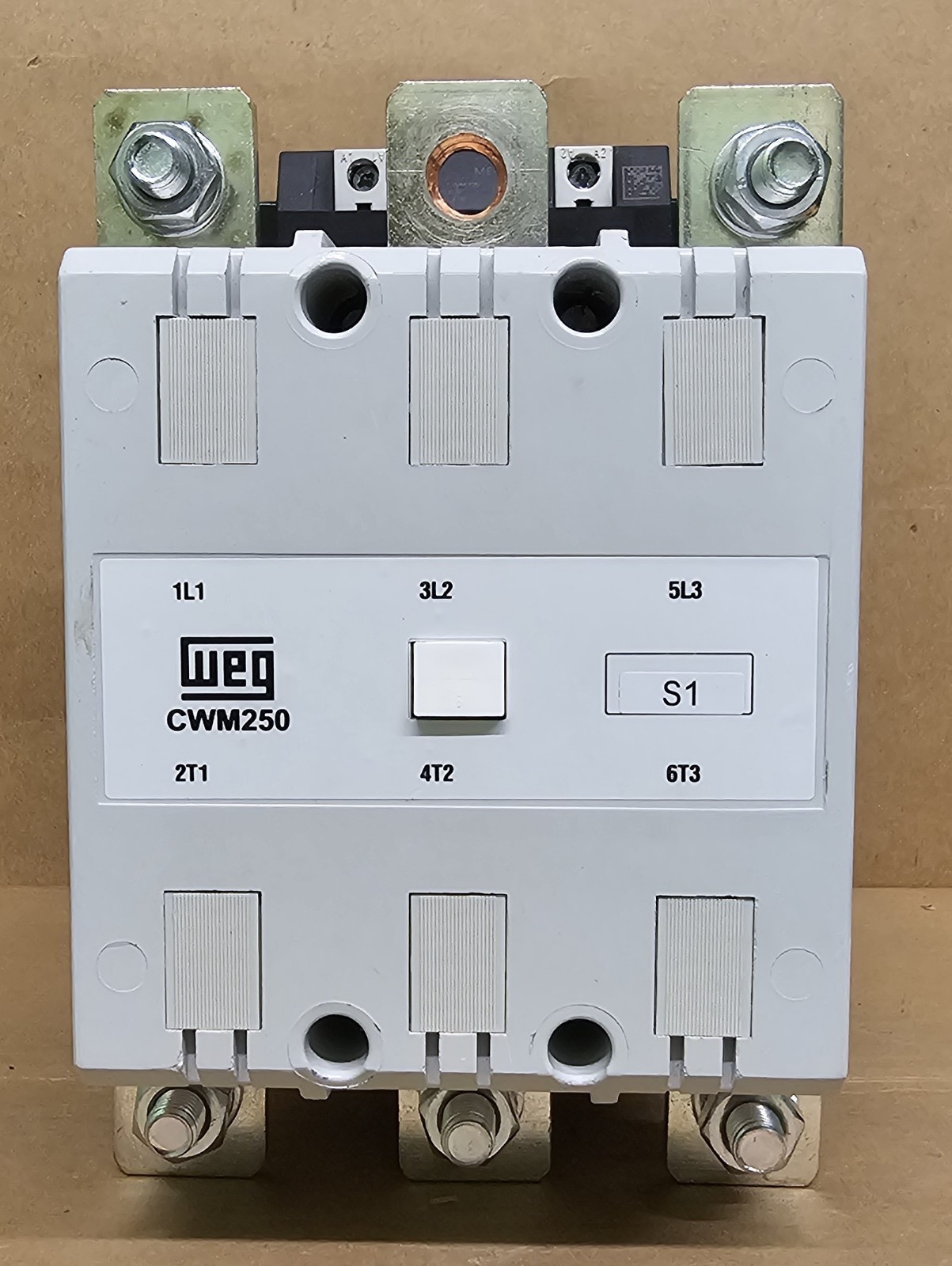 WEG CWM250-22-30E21 Contactor, 250A Coil, 430-500V, 3Ph