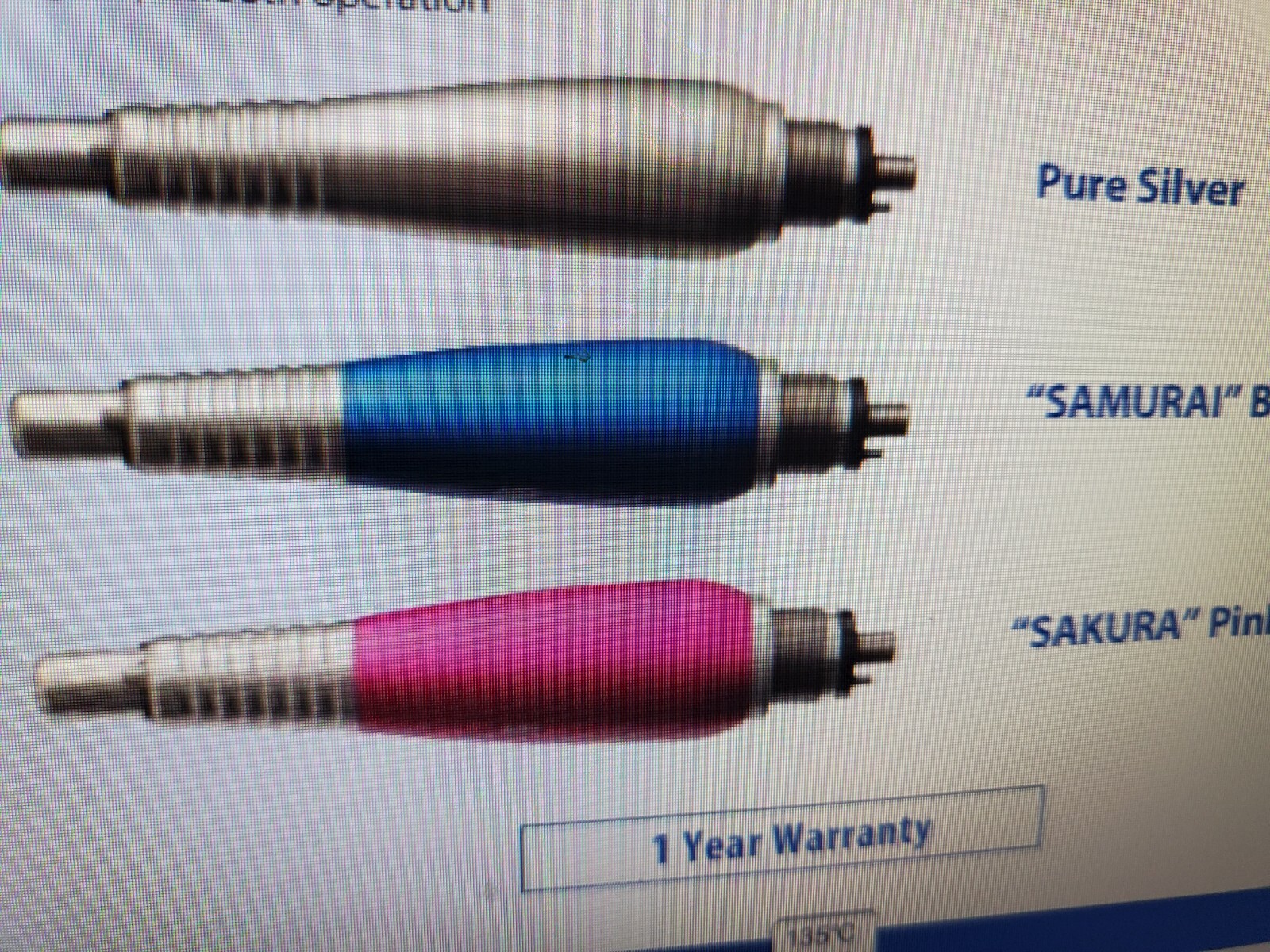 Dental MP Prophy Handpiece MP -50M Nakamura, Choice Your Color
