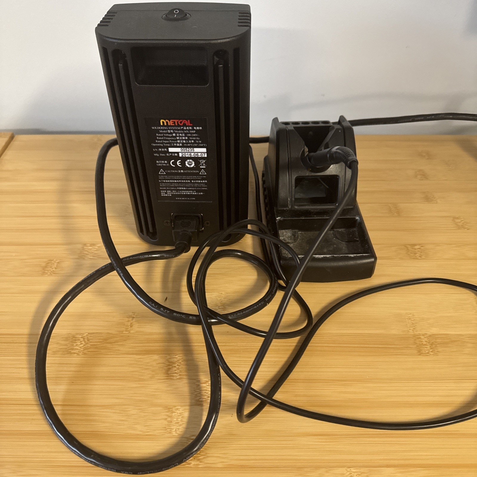 Metcal MX-500P Solder Station AS-IS For Parts Or Repairs. Soldering System