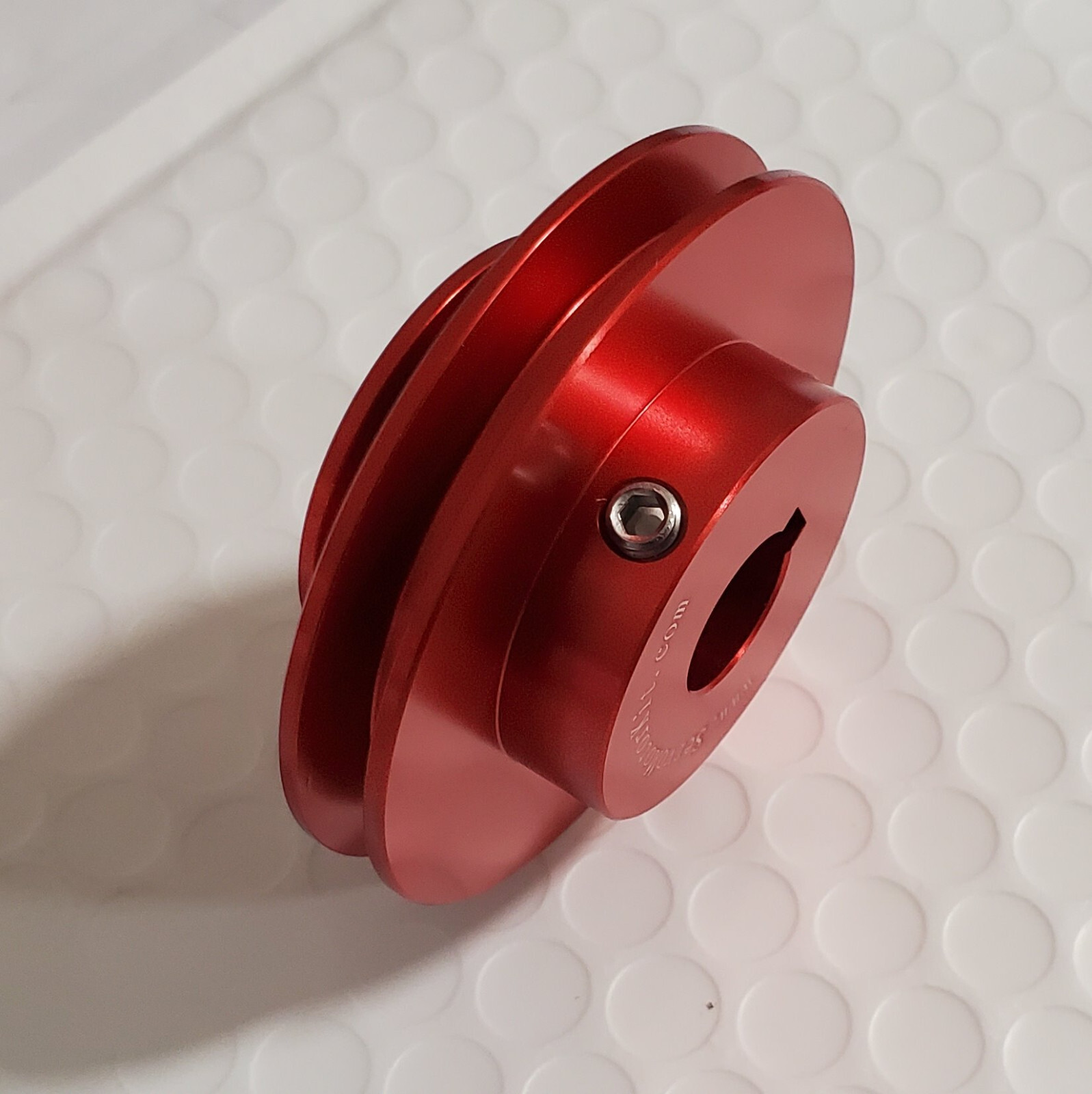 2L Pulley Stepped 15 mm bore 5 mm key fits USA 2L belts + Metric M7 & M5 V belt