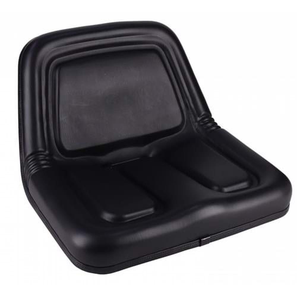 Bucket Seat, Black Vinyl Fits New Holland Replaces 70272369