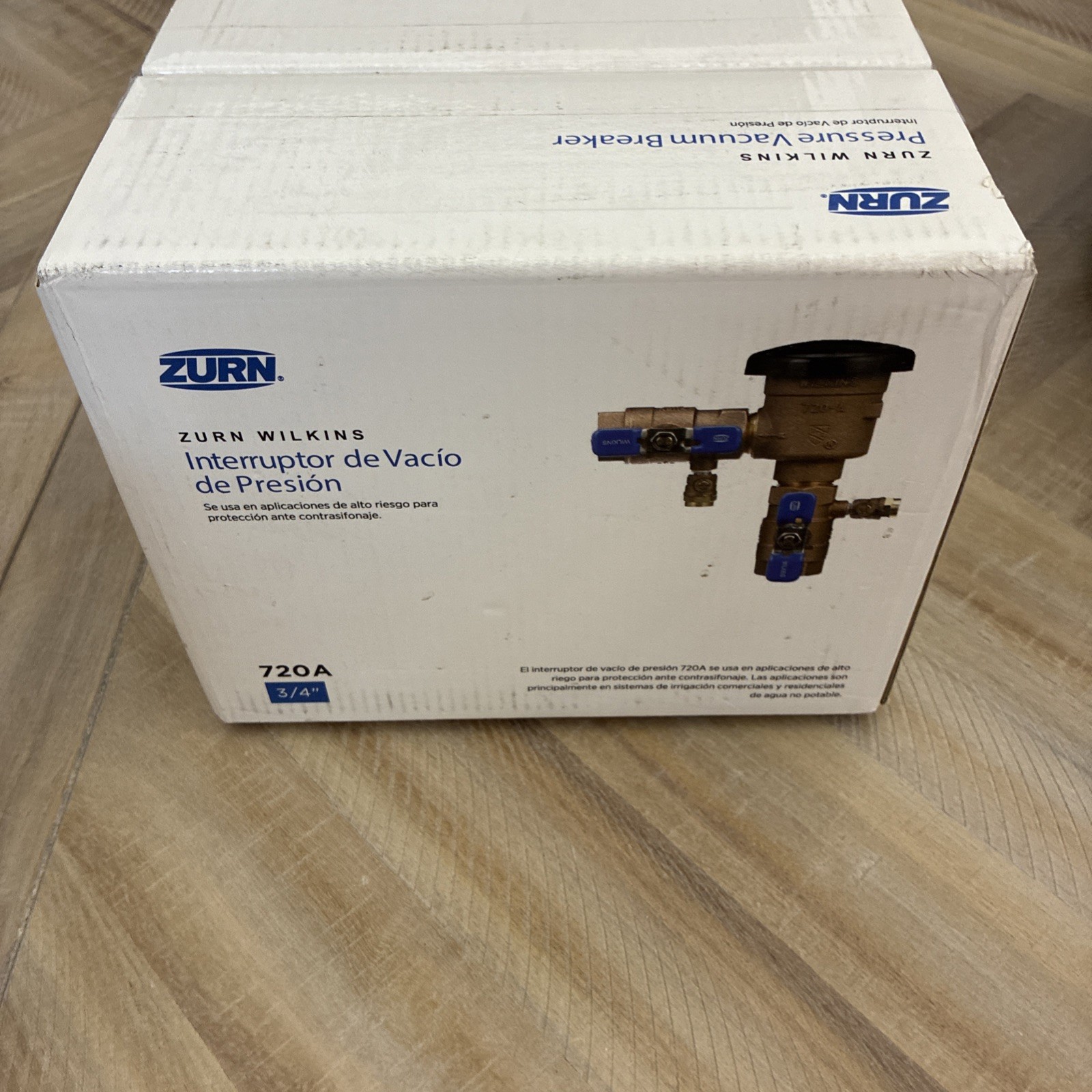 Wilkins 34-720A 3-4 in Pressure Vacuum Breaker Assembly
