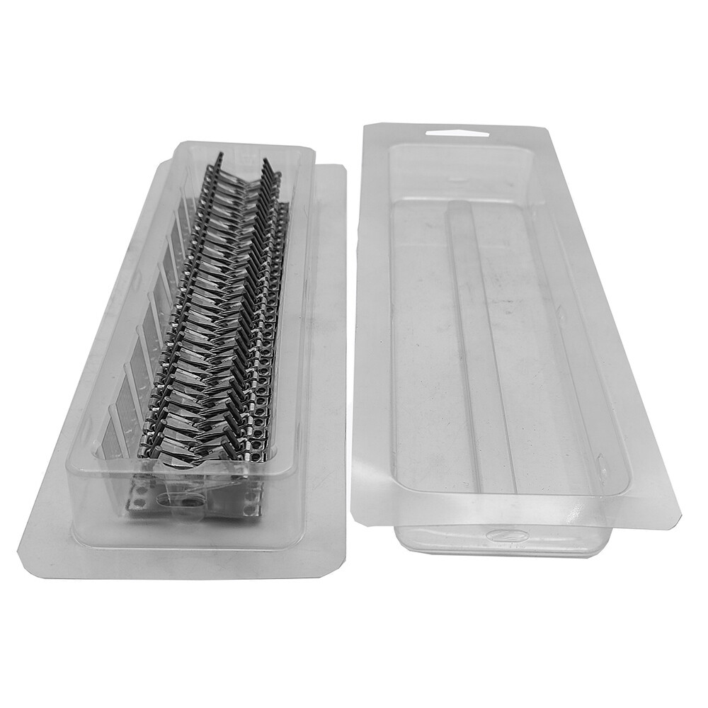 2 PCS Belt Fastener Stainless Steel Rivet Fasteners Baler Staples Lacing Belt