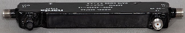 Narda-Miteq 30376A/4216-30 30 dB 0.5-8 GHz SMA Miniature RF Directional Coupler