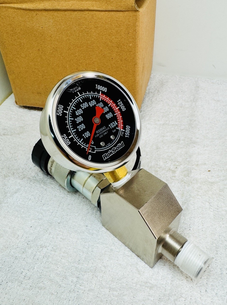 10,000 PSI Gauge / Manifold Enerpac GA45GC Style, High Quality, Excellent Design