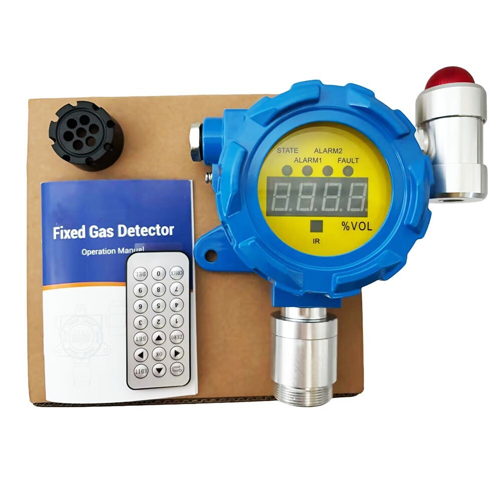 Fixed Carbon Dioxide Gas Detector Response Time ≤30s Continuous Operation