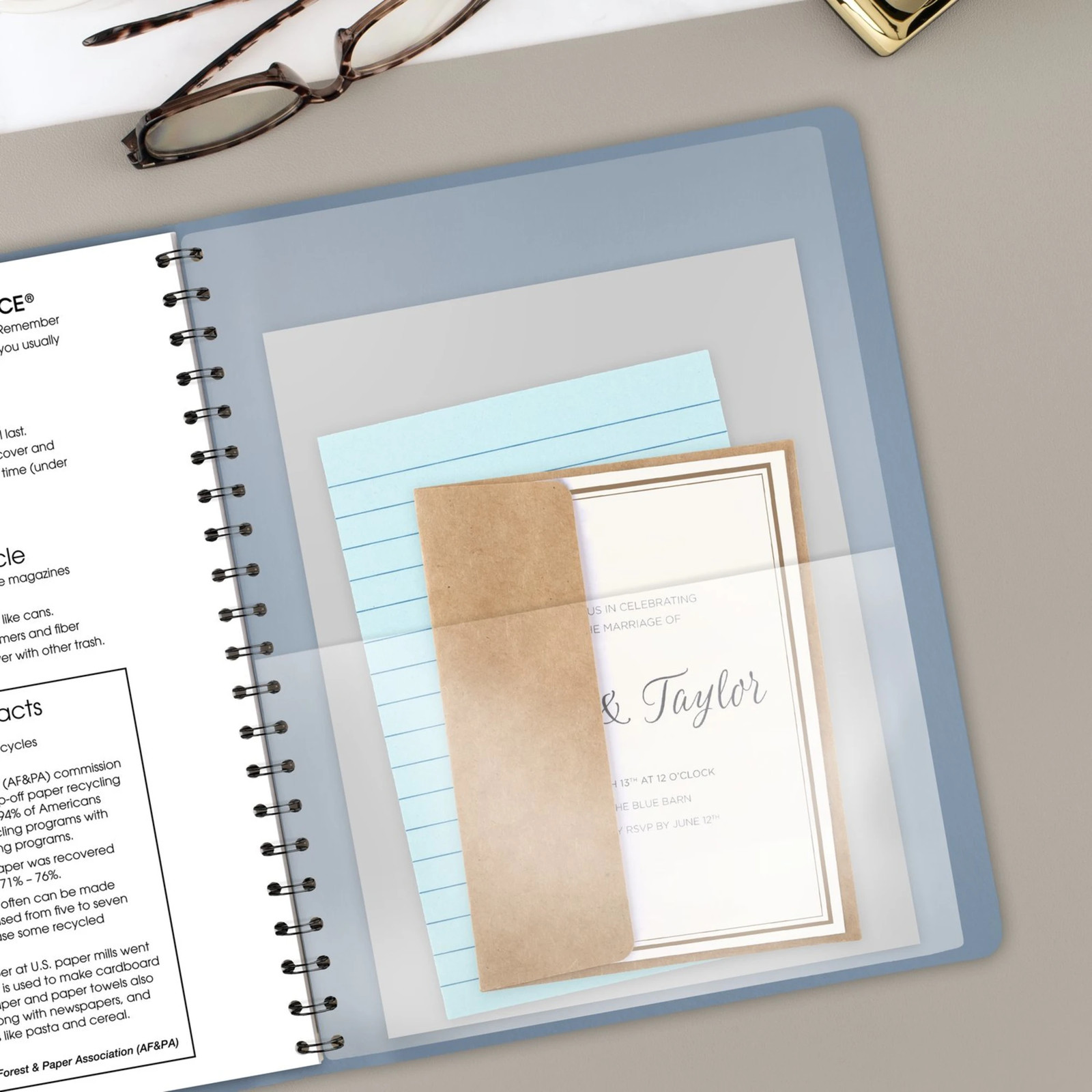 AT-A-GLANCE Contemporary 2027 Weekly Monthly Planner, Drizzle