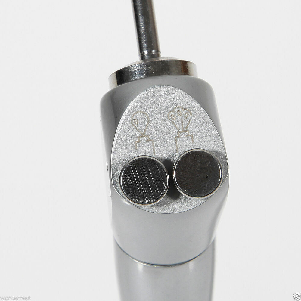 Dental 3 Way Air Water Spray Triple Syringe + 2 Nozzles Valve Core style button