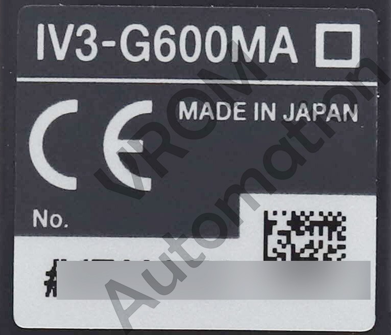 Surplus Keyence IV3-G600MA Vision Sensor