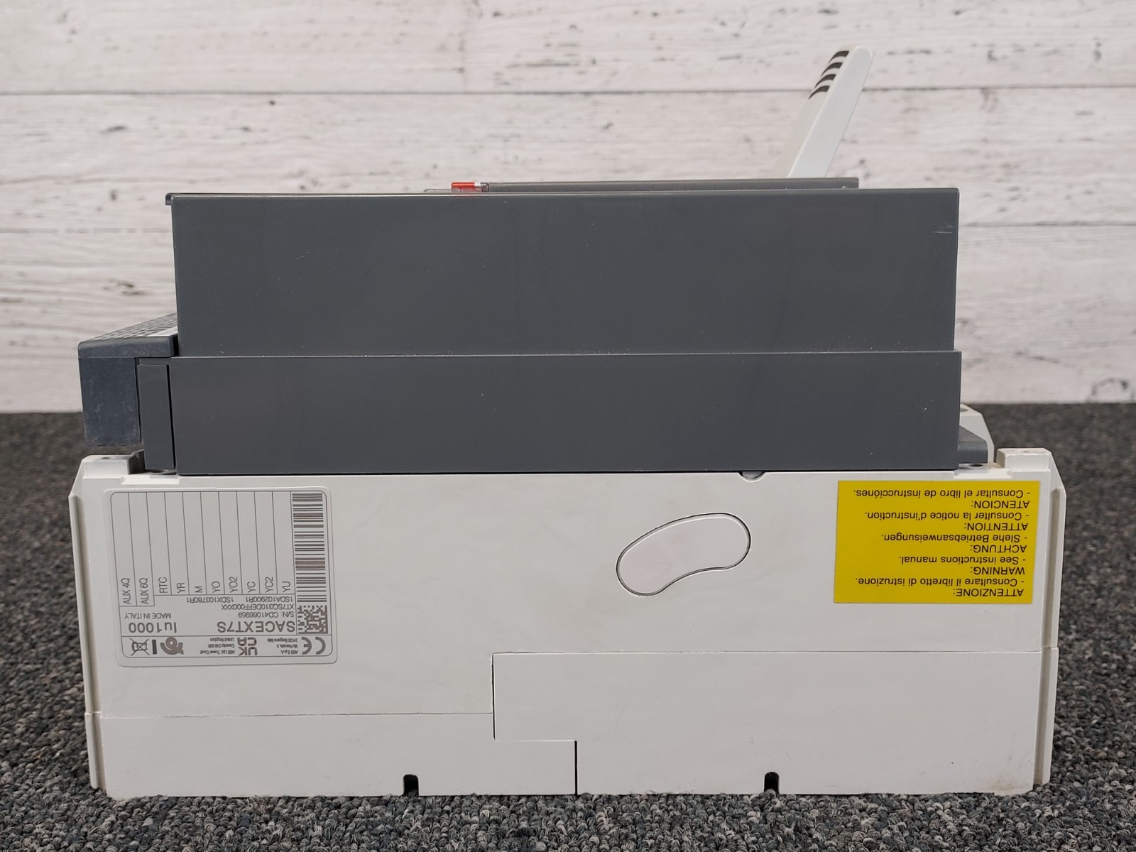 ABB #XT7S 1000 CIRCUIT BREAKER (1000A, 600V, 3 PHASE)(S13E)