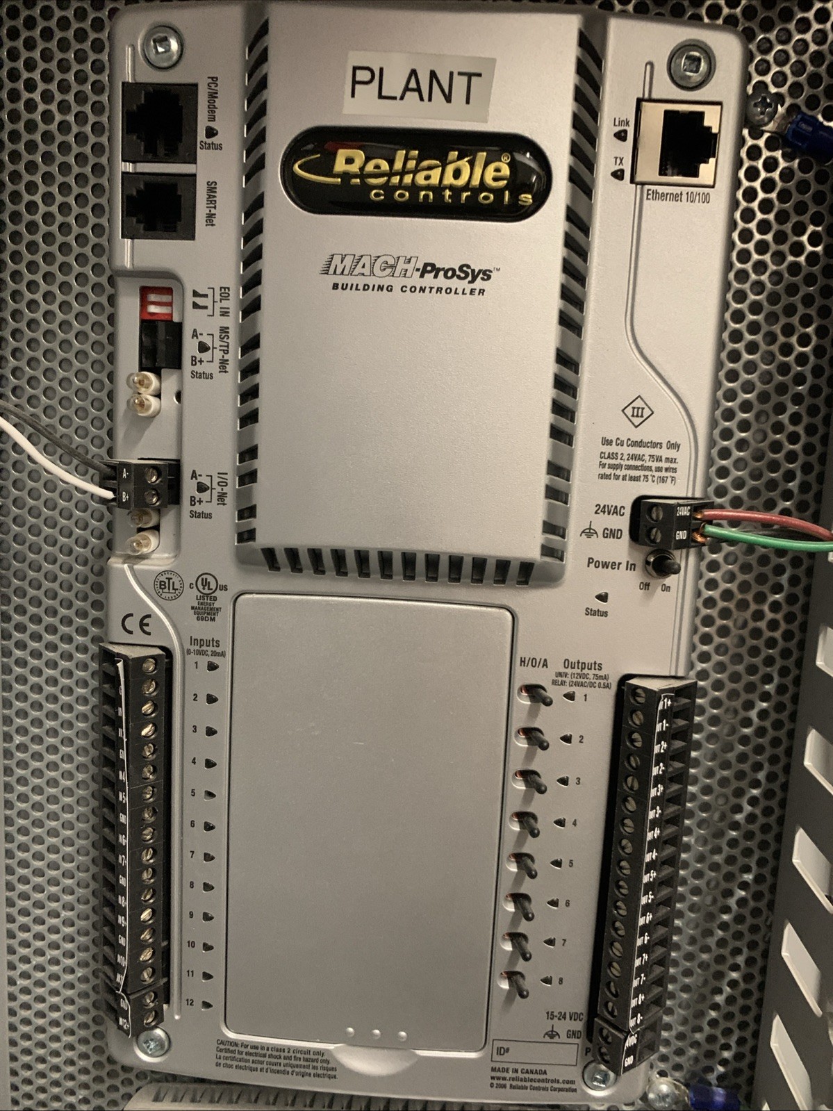 Reliable Controls Mach-Pro2 I/O Control Module