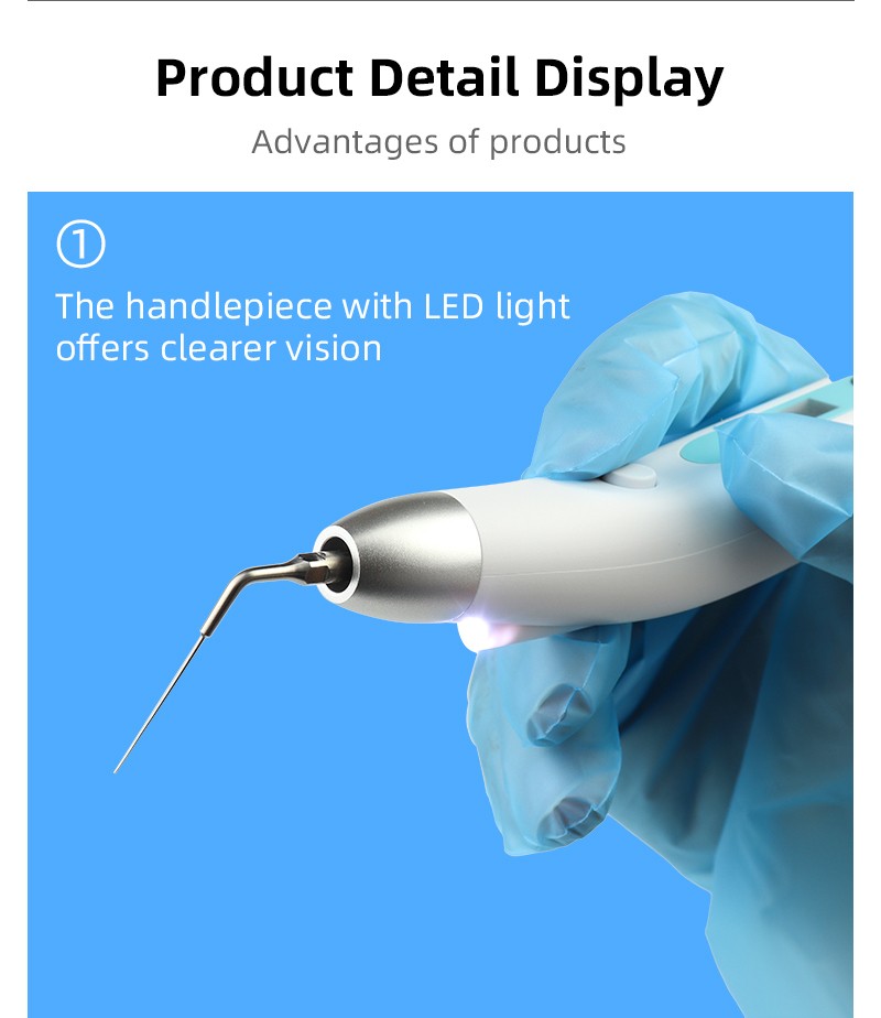 Dental Endo Ultra Activator Ultrasonic Irrigator Root Canal Scaling Handpiece US