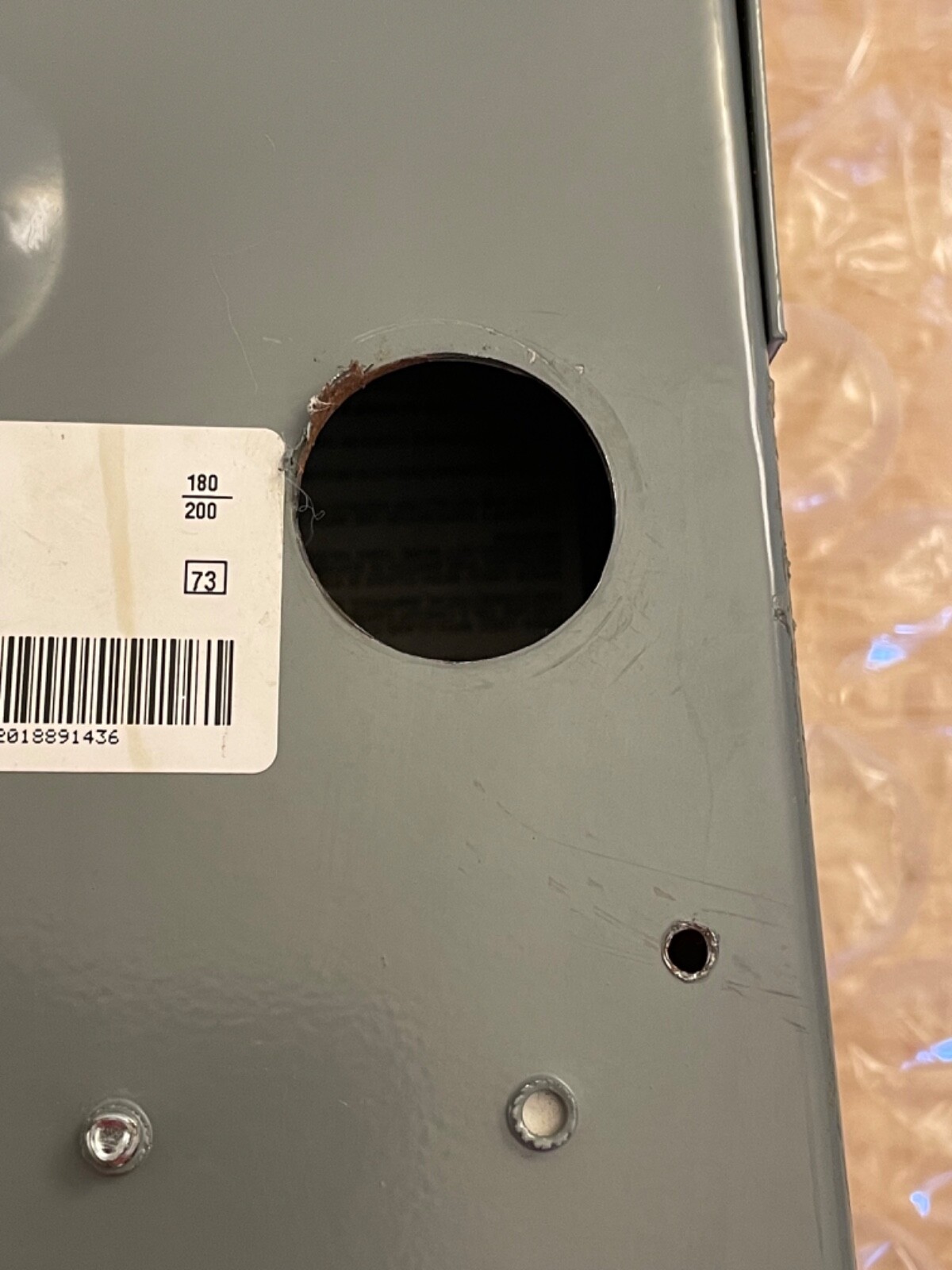 SQUARE D SAFETY Disconnect – SWITCH D221NRB SERIES ENCLOSURE 30 AMP