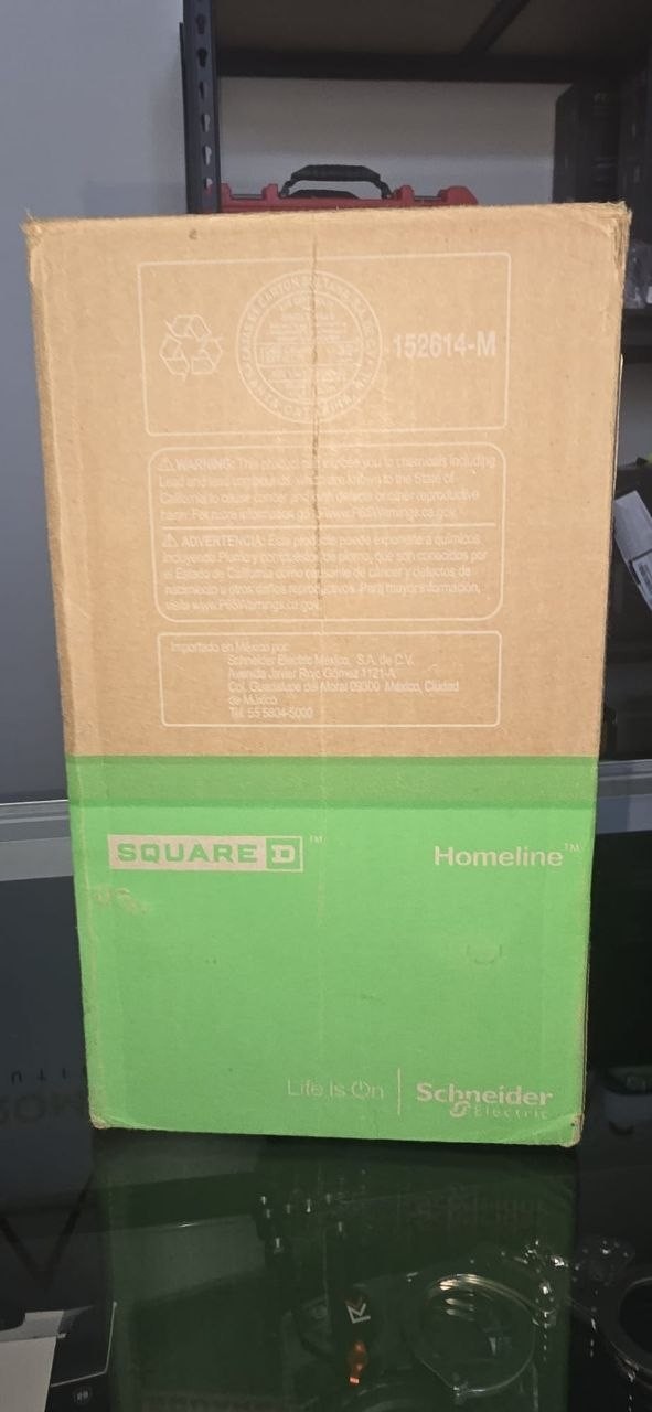 Square D – HOME250SPA Homeline Spa Panel, Load Center With 50-Amp Enclosed Main