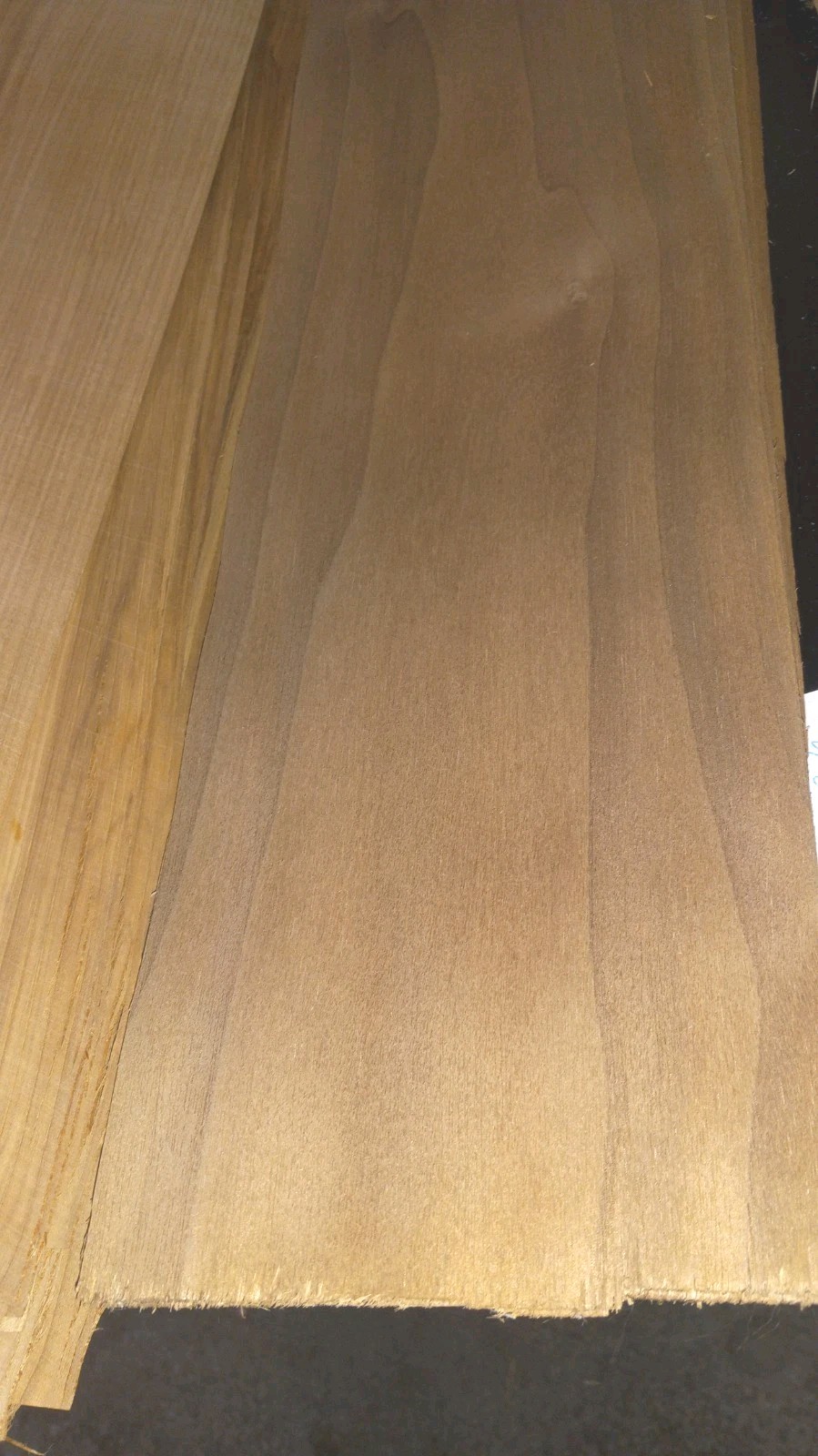 48 Sheets Hardwood VENEER .5MM – 20″ X 6″ Real Wood Mixed Walnut Cedar Oak