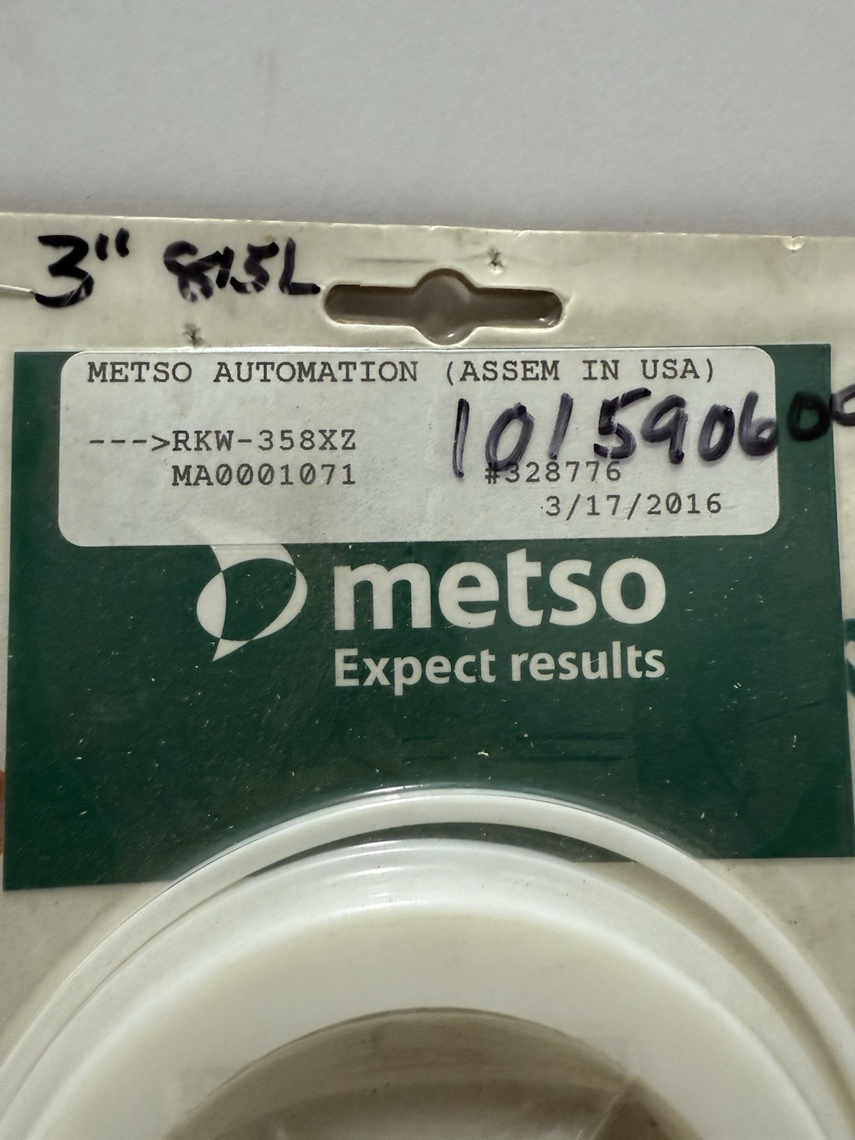 METSO RKW-358XZ Valve Repair Kit For 3” 815L Butterfly Valve NEW IN PACKAGING