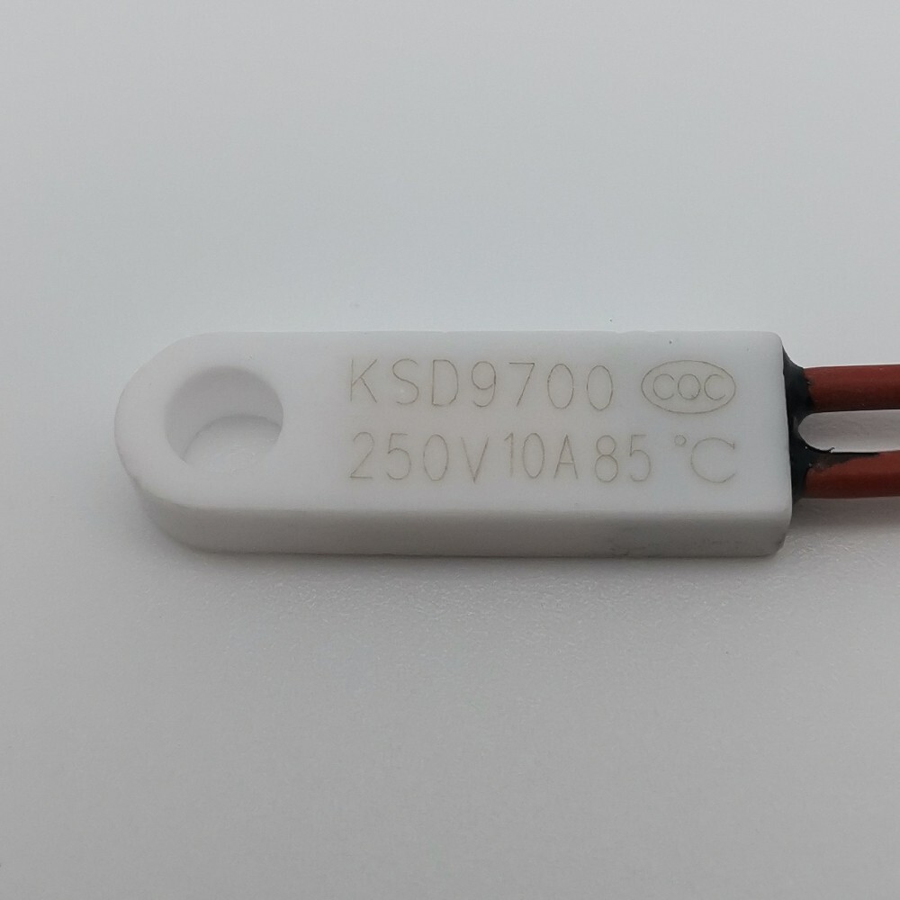1pc 85°C / 185°F Degree Celsius N.C. 10A Ceramic Temperature Switch KSD9700 -O