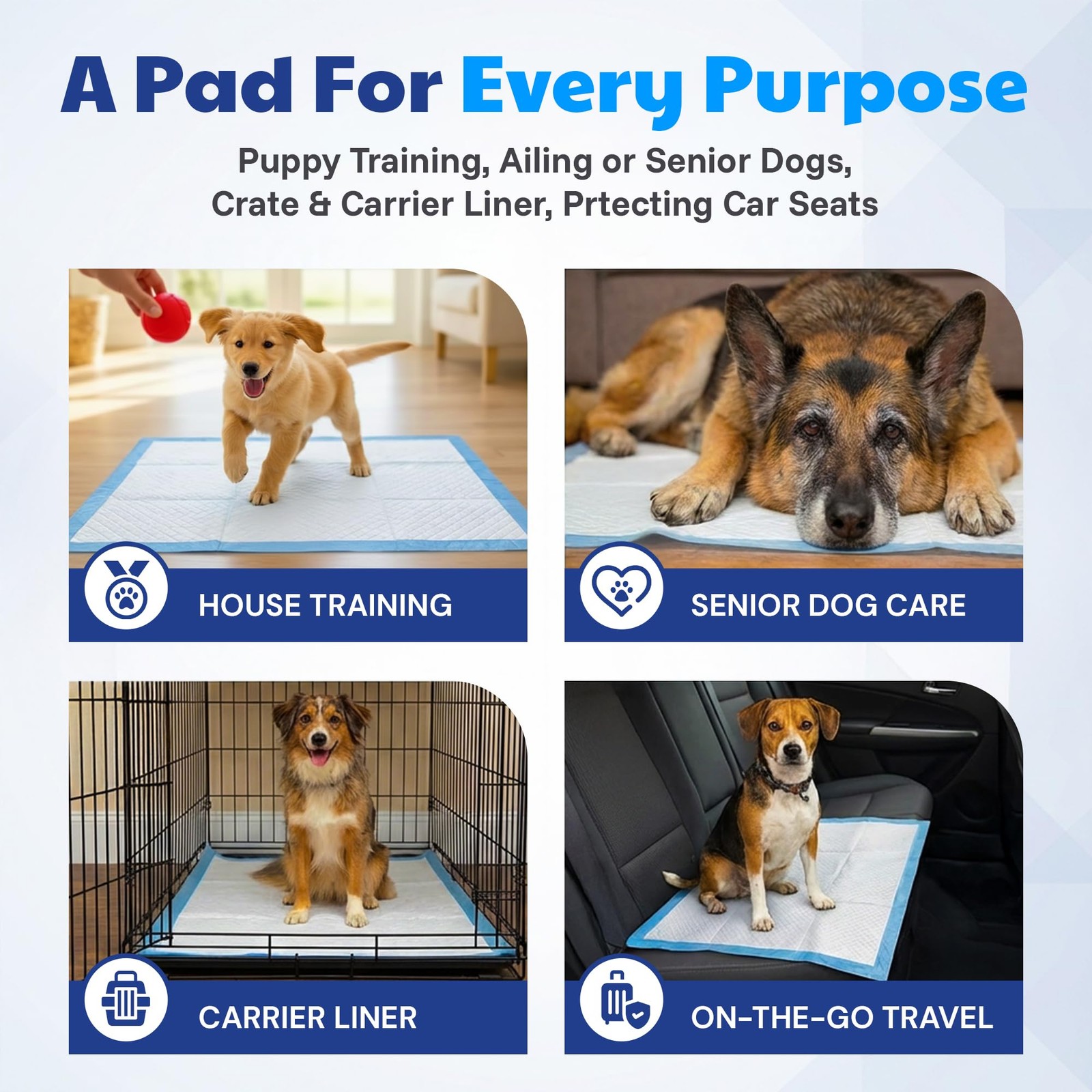 American Kennel Club XL Scented Puppy Training Pads 28×30 50 Count Absorbent