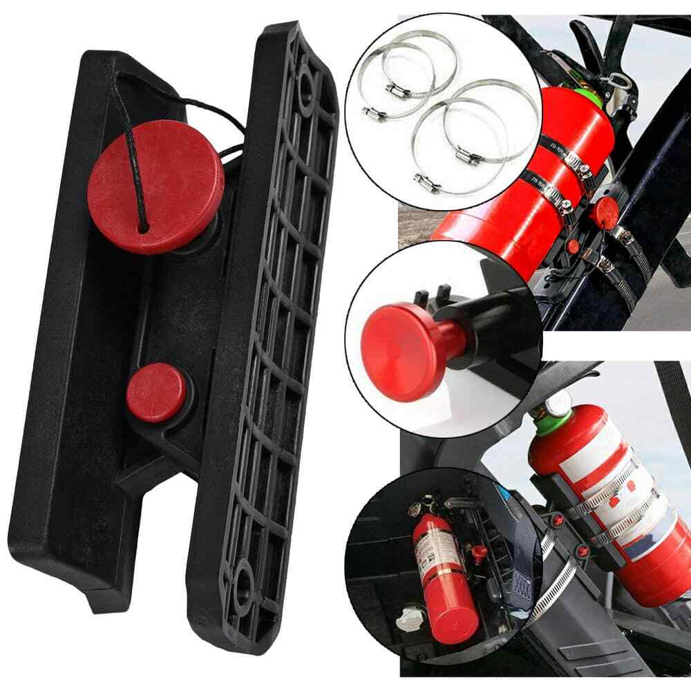 Car Fire Extinguisher Holder Mount Bracket Adjustable For Jeep Wrangler 07-2024