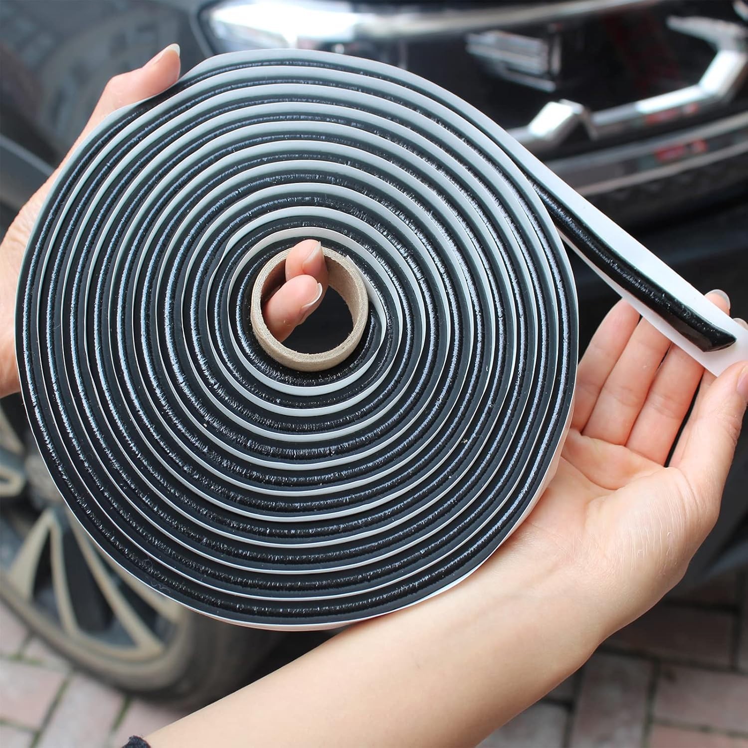 Butyl Tape 13Ft/4M Headlight Waterproof Sealant Tape Butyl Rubber Tape for Se…