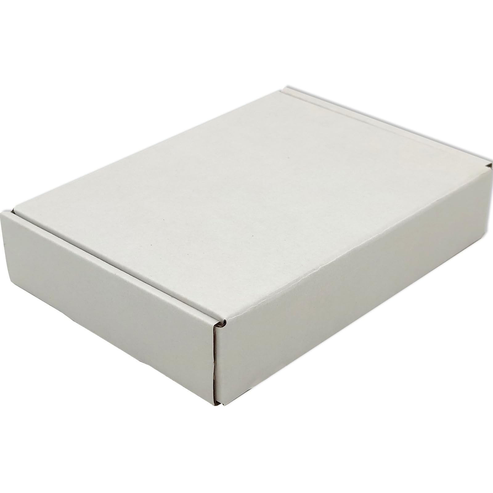 8x6x2 inches Small Shipping Boxes Set of 25 – White Mailer Corrugated Cardboa.