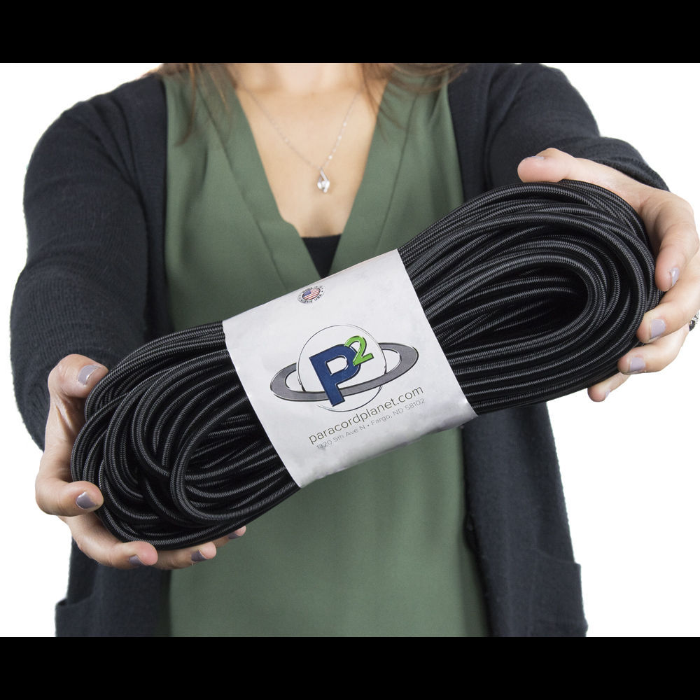 1/4 inch Elastic Stretch Bungee Shock Cord – Premium Grade Heavy Duty Tie Down